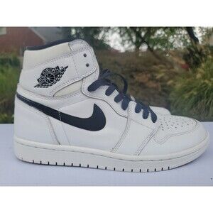 Retro Jordan 1 High Ying Yang White Size 8 Pre-Owned